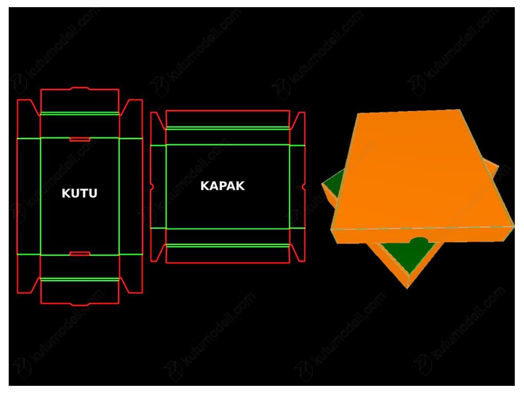 Kutu-Kapak ( Tek Kilit ) 