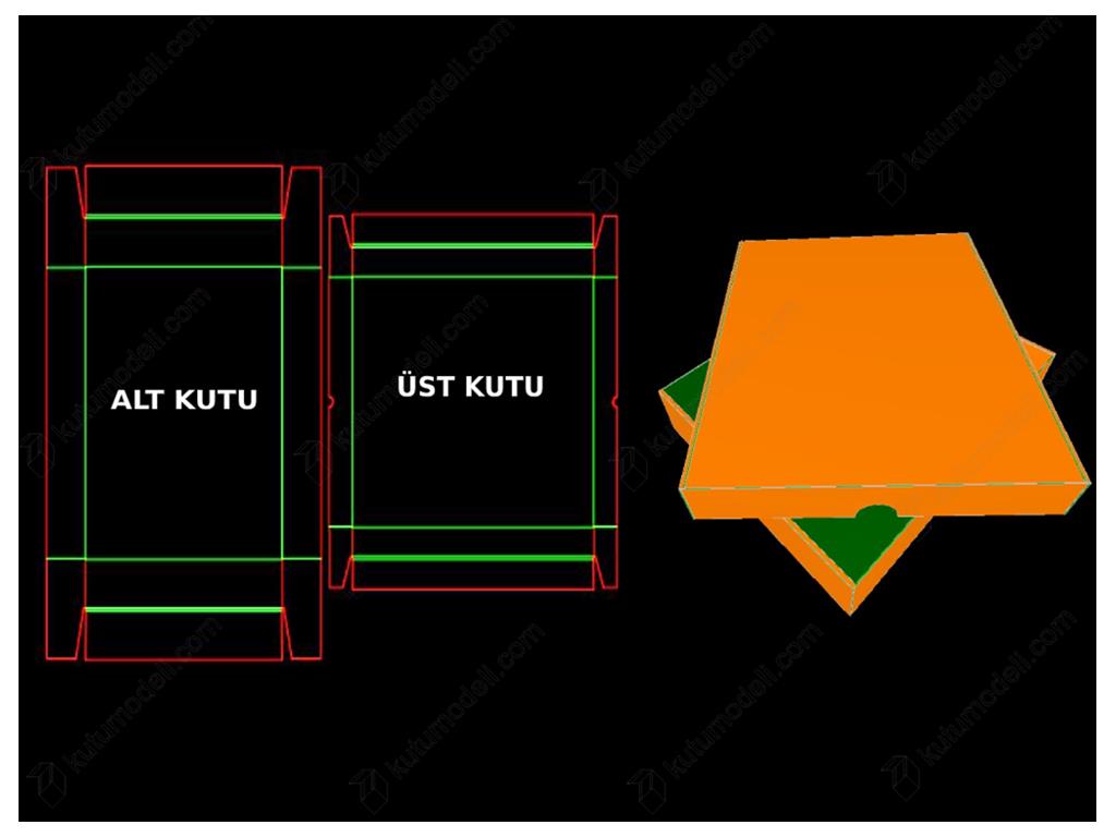 Sıkıştırma Kutu-Kapak 